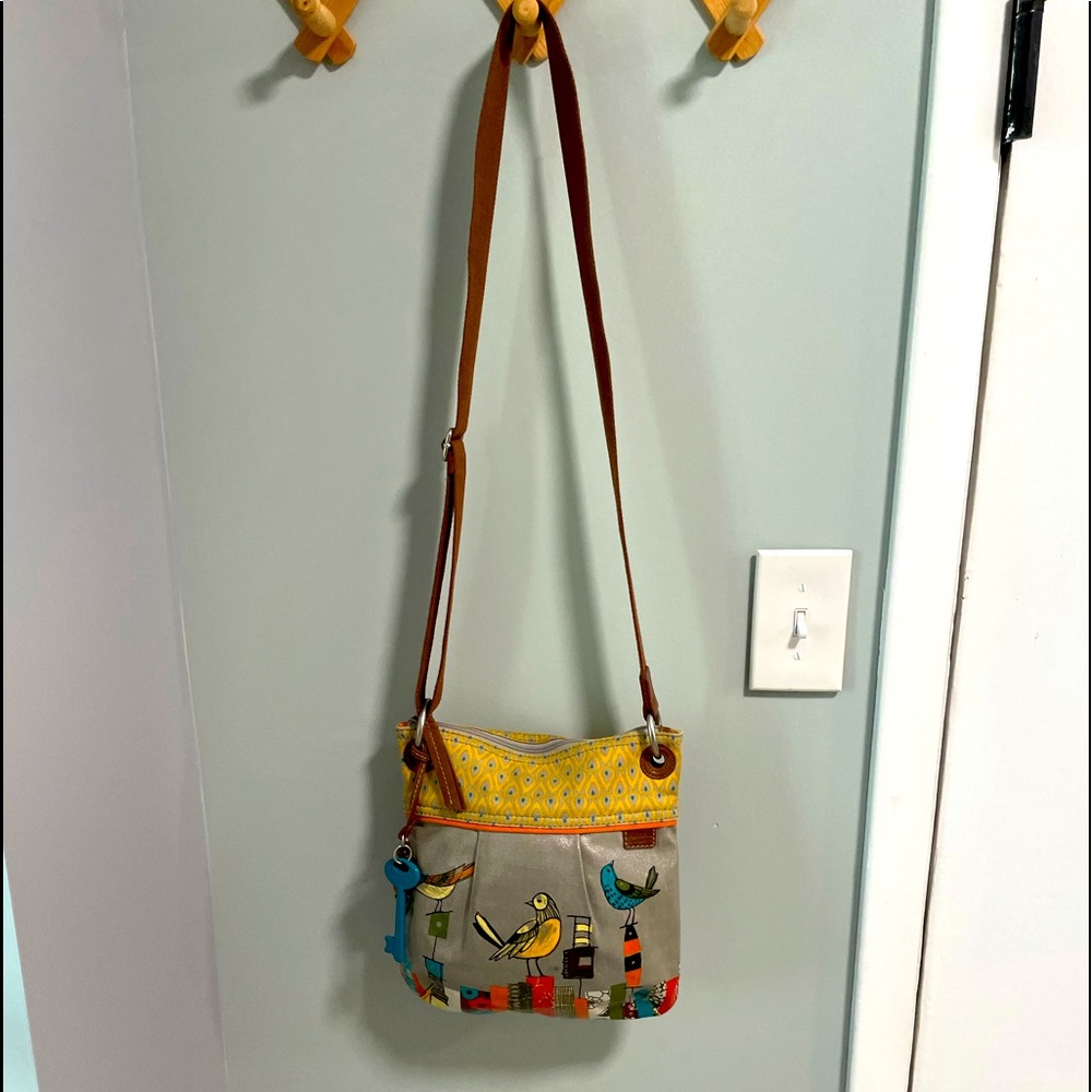 Key-per Fossil crossbody bag